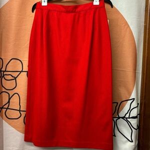 VTG wool Sag Harbor skirt size 12